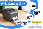 3" x 2" Direct Thermal Labels – 9,800 Labels(per carton), 14 Rolls × 700, White