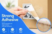 4" x 3" Direct Thermal Labels – 7,500 Labels(per carton), 15 Rolls × 500, White