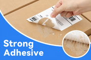 4" x 6" Fanfold Direct Thermal Shipping Labels – 4,500 Labels(per carton), 2 Stacks × 2,250, White